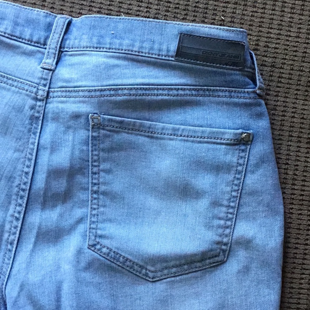 DKNY Light Blue Capri Denim Jeans - Picture 8 of 10
